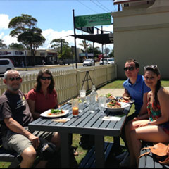 Relaxing on the Beach